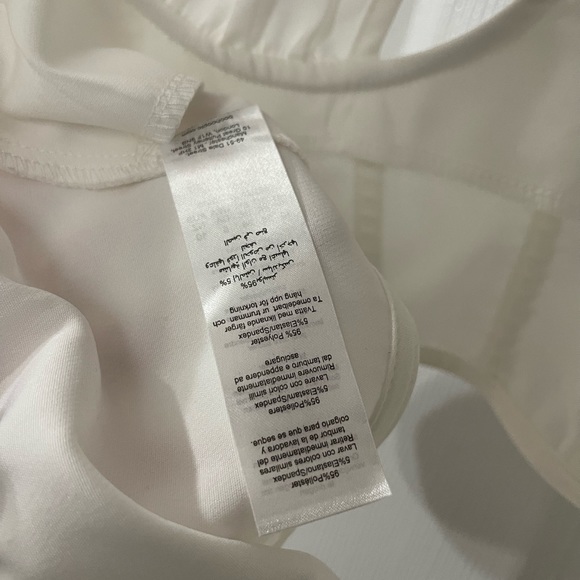 NWT White Tie Later Corset Crop Top - Picture 4 of 5